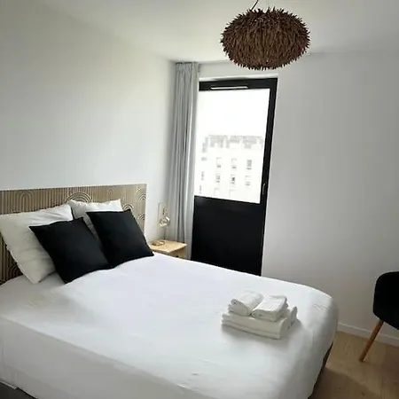 Lejlighed Vue Panoramique, Loggia Et Parking Inclus Nantes